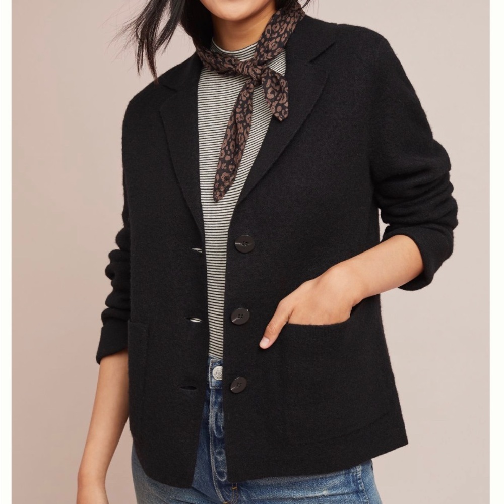 Anthropologie Sandy Sweater Jacket